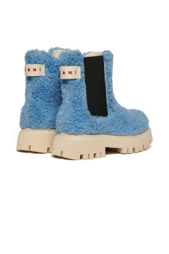 MARNI Stivali Chelsea in teddy | Stivali E Anfibi | Anfibi E Stivali