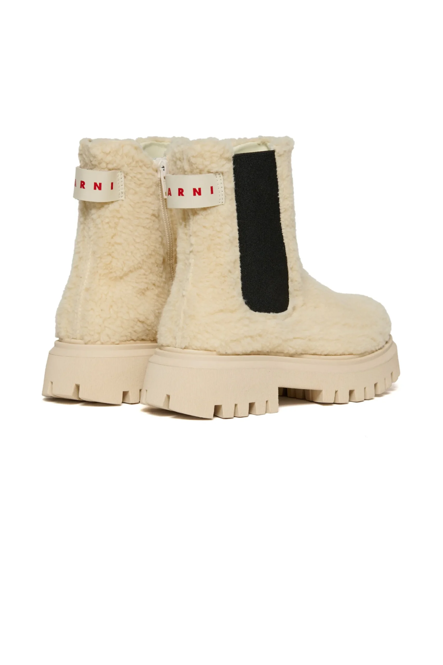 MARNI Stivali Chelsea in teddy | Stivali E Anfibi | Anfibi E Stivali