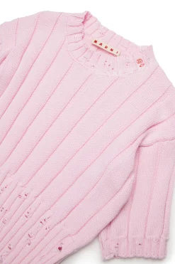 MARNI Top a coste con rotture | Maglieria