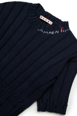 MARNI Top a coste con rotture | Maglieria