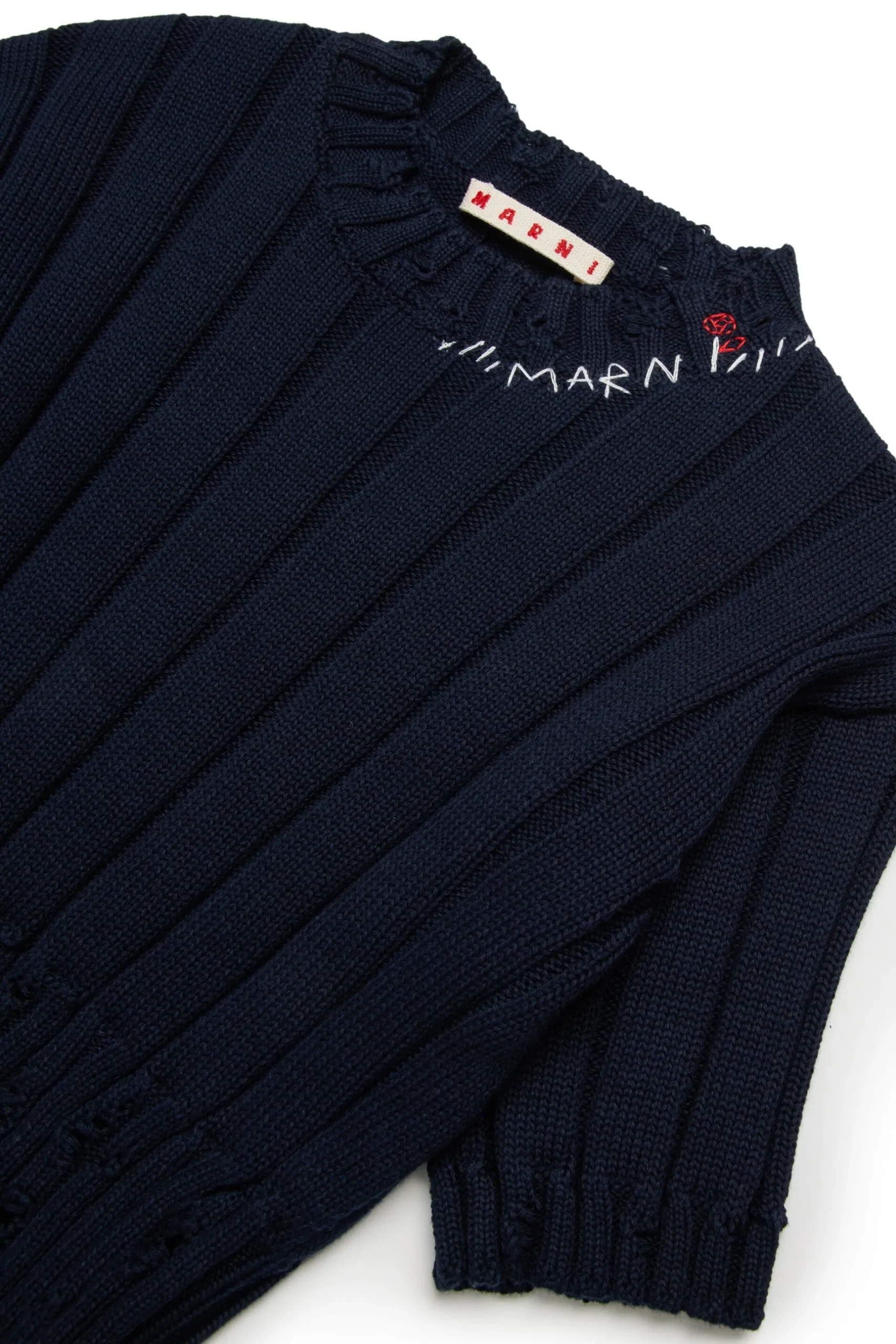 MARNI Top a coste con rotture | Maglieria
