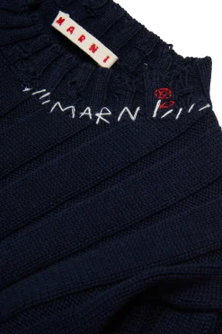 MARNI Top a coste con rotture | Maglieria