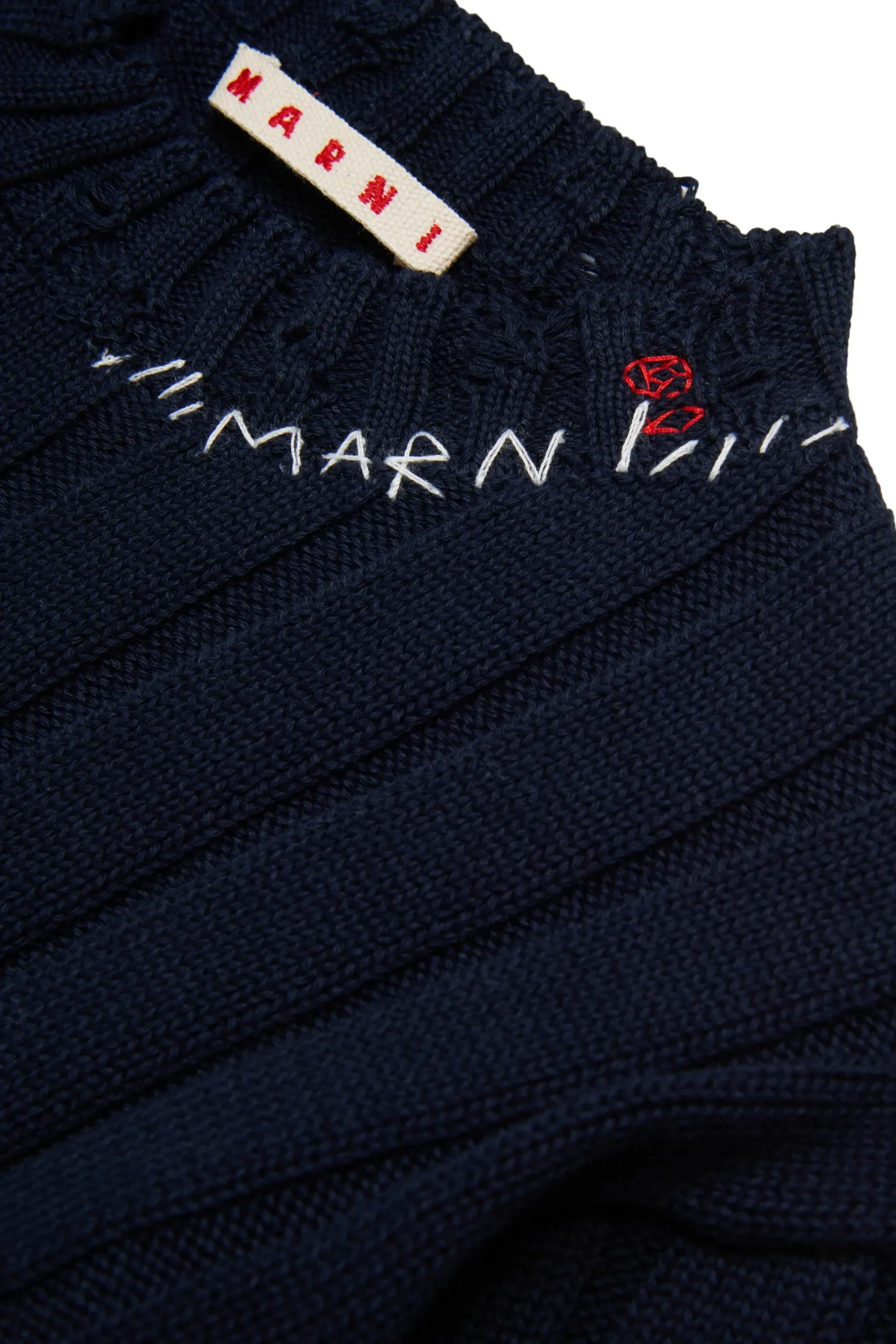MARNI Top a coste con rotture | Maglieria