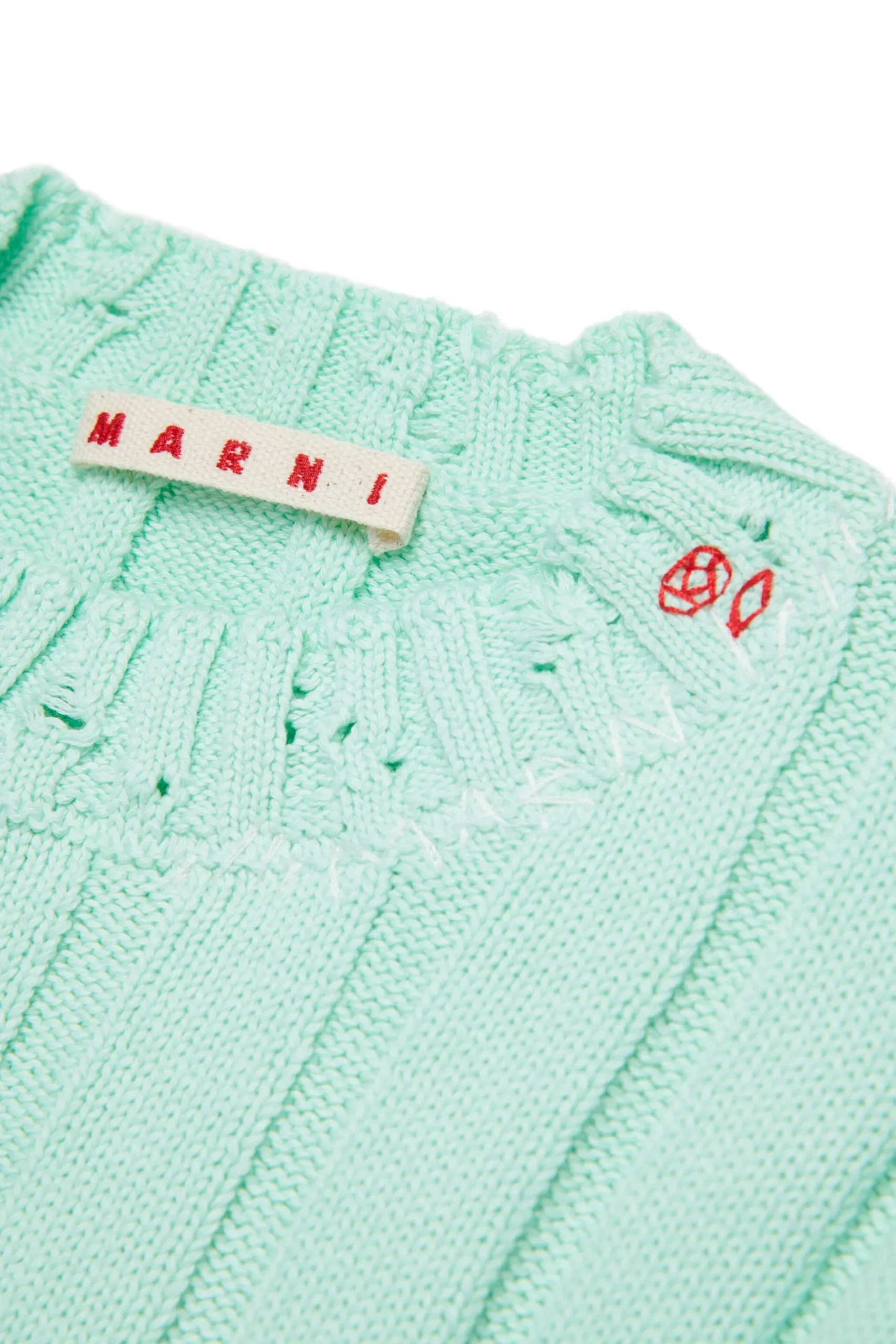 MARNI Top a coste con rotture | Maglieria