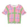 MARNI Top in maglia a coste allover Check | Maglieria