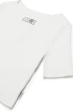 MM6 MAISON MARGIELA Top in maglia a costine | Bambino Maglieria | Maglieria
