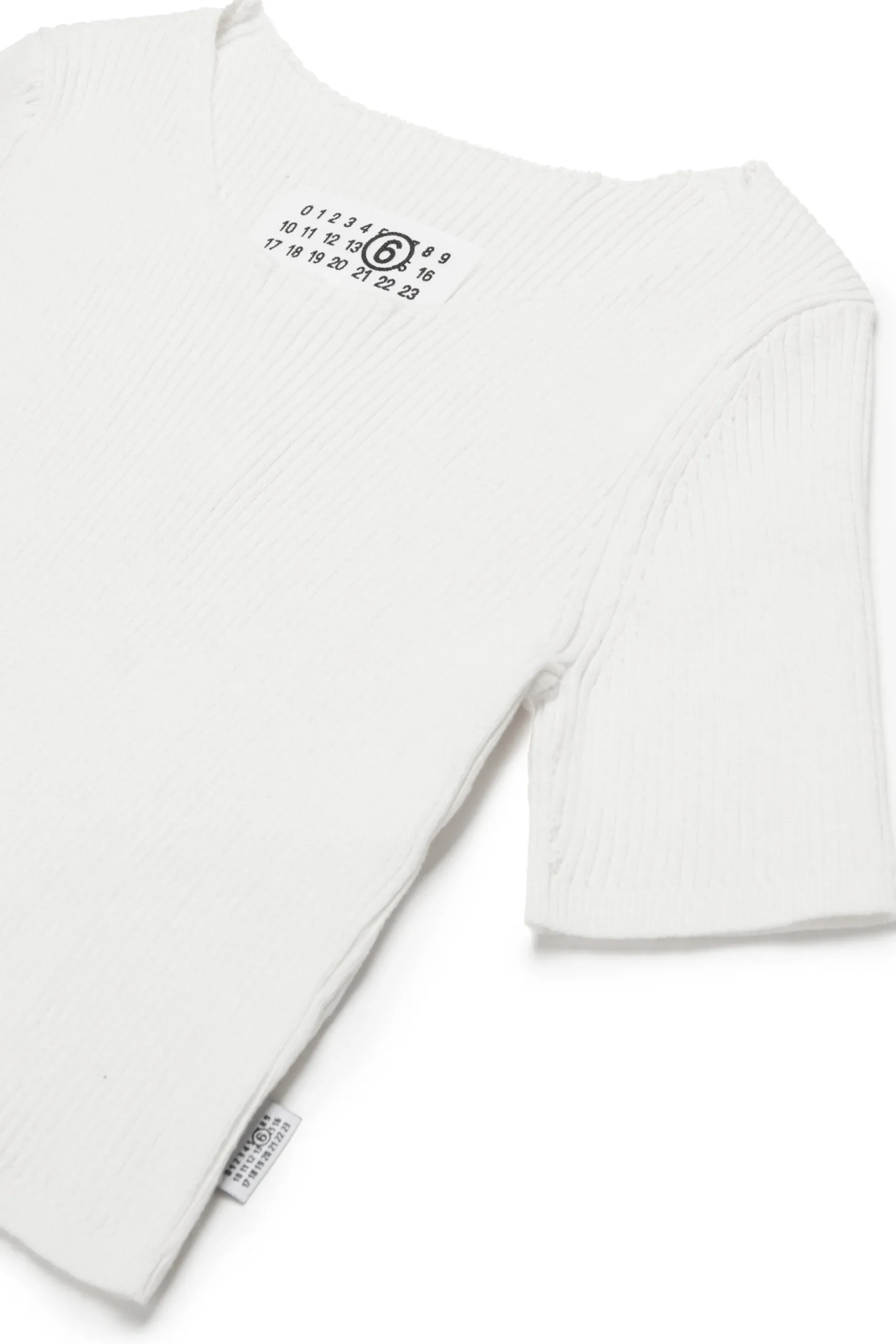 MM6 MAISON MARGIELA Top in maglia a costine | Bambino Maglieria | Maglieria