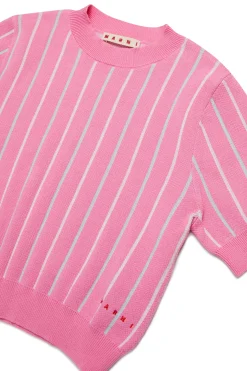 MARNI Top in maglia a righe verticali | Maglieria