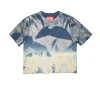 DIESEL Top in maglia effetto denim solarizzato | Maglieria