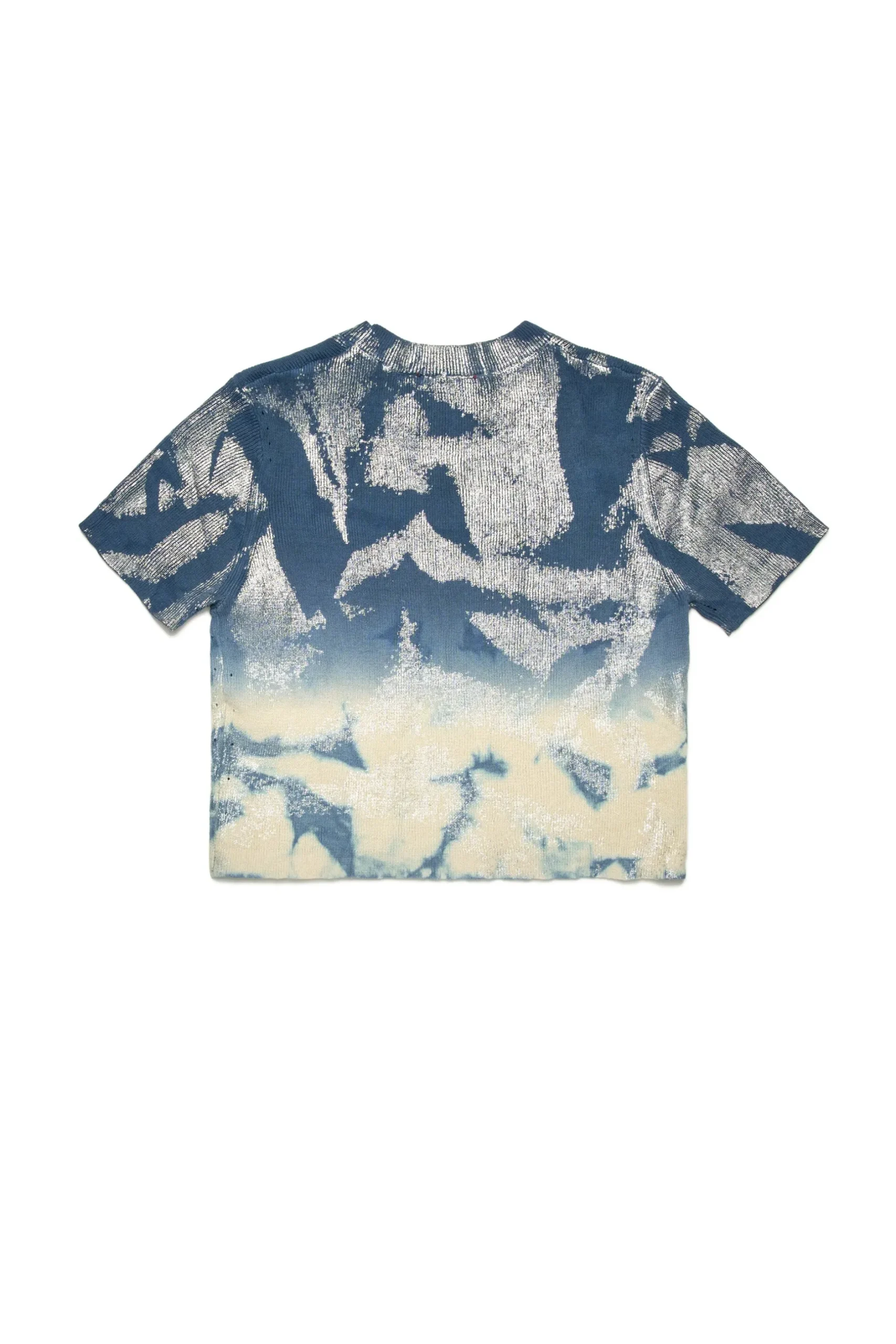 DIESEL Top in maglia effetto denim solarizzato | Maglieria