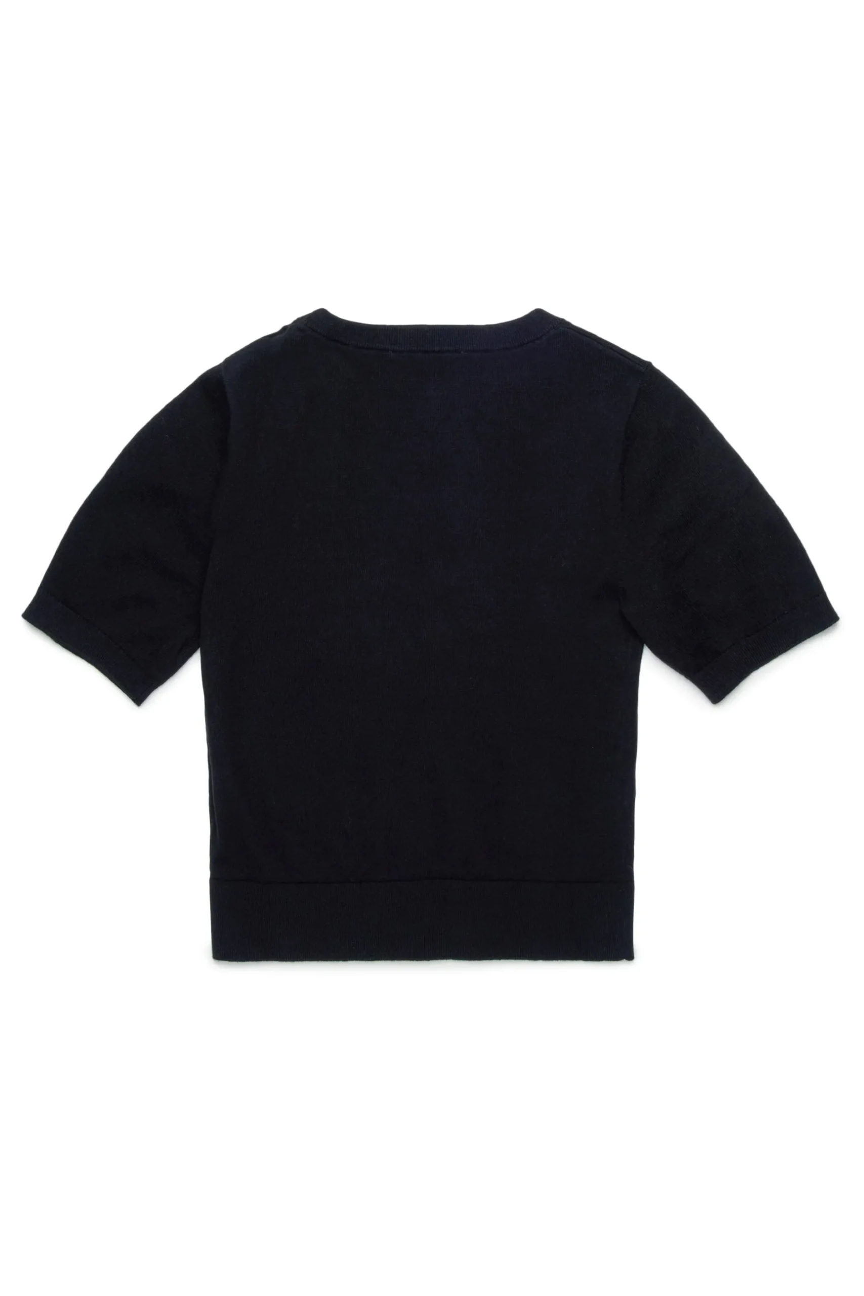 DIESEL Top in maglia rasata con logo Oval D | Bambino Maglieria | Oval D By Diesel