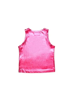 DIESEL Top smanicato con finishing metallizzato | Bambino T-Shirts | Oval D By Diesel