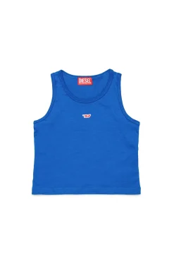 DIESEL Top smanicato con patch | Bambino T-Shirts | Activewear