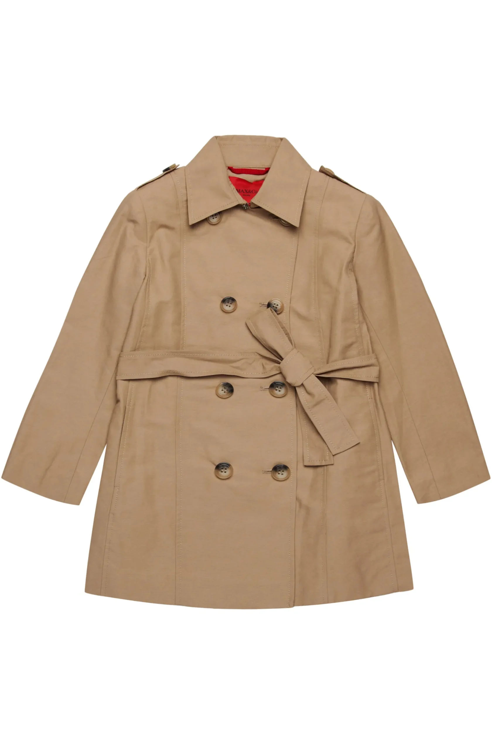 MAX&Co. Trench in cotone tecnico | Giacche E Cappotti