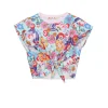 MARNI T-shirt allover Holiday con nodo | T-Shirts