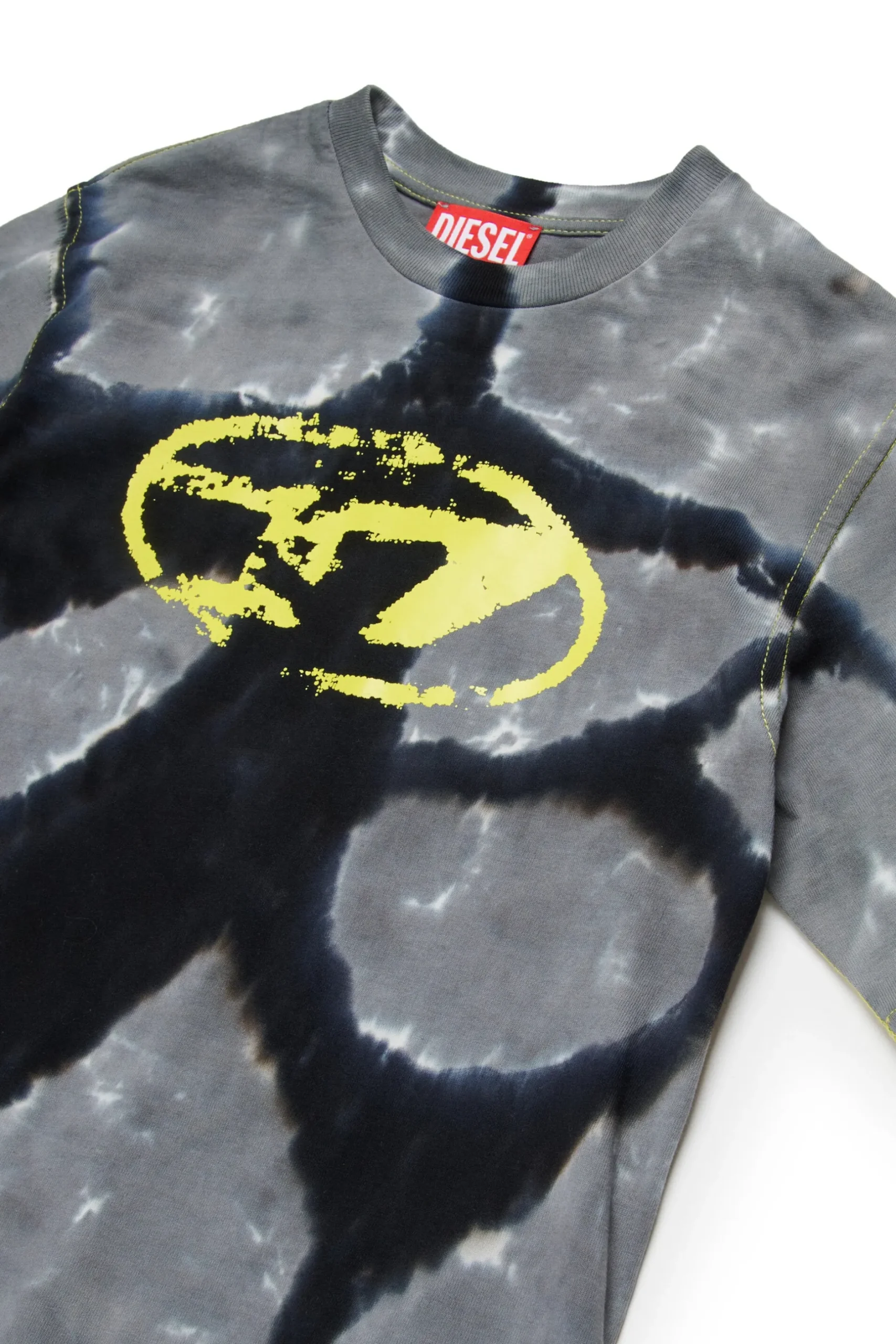 DIESEL T-shirt batik con logo Oval D | Bambino Oval D By Diesel | Oval D By Diesel