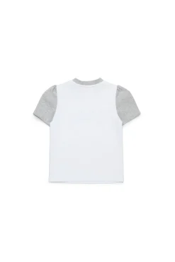 DIESEL T-shirt colorblock con grafica mylar | Bambino T-Shirt | Logomania