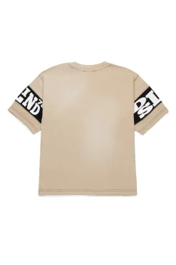 DIESEL T-shirt colorblock con grafica college | Bambino Activewear | Activewear