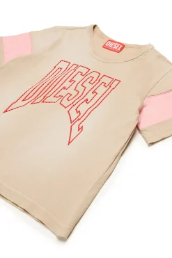 DIESEL T-shirt colorblock con grafica | Bambino T-Shirts | Logomania