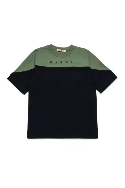 MARNI T-shirt colorblock con logo | Bambino T-Shirts | T-Shirts