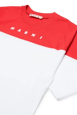 MARNI T-shirt colorblock con logo | Bambino T-Shirts | T-Shirts