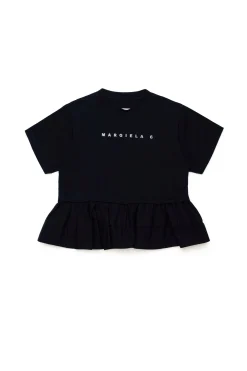 MM6 MAISON MARGIELA T-shirt con doppia balza | Bambino T-Shirts | T-Shirts