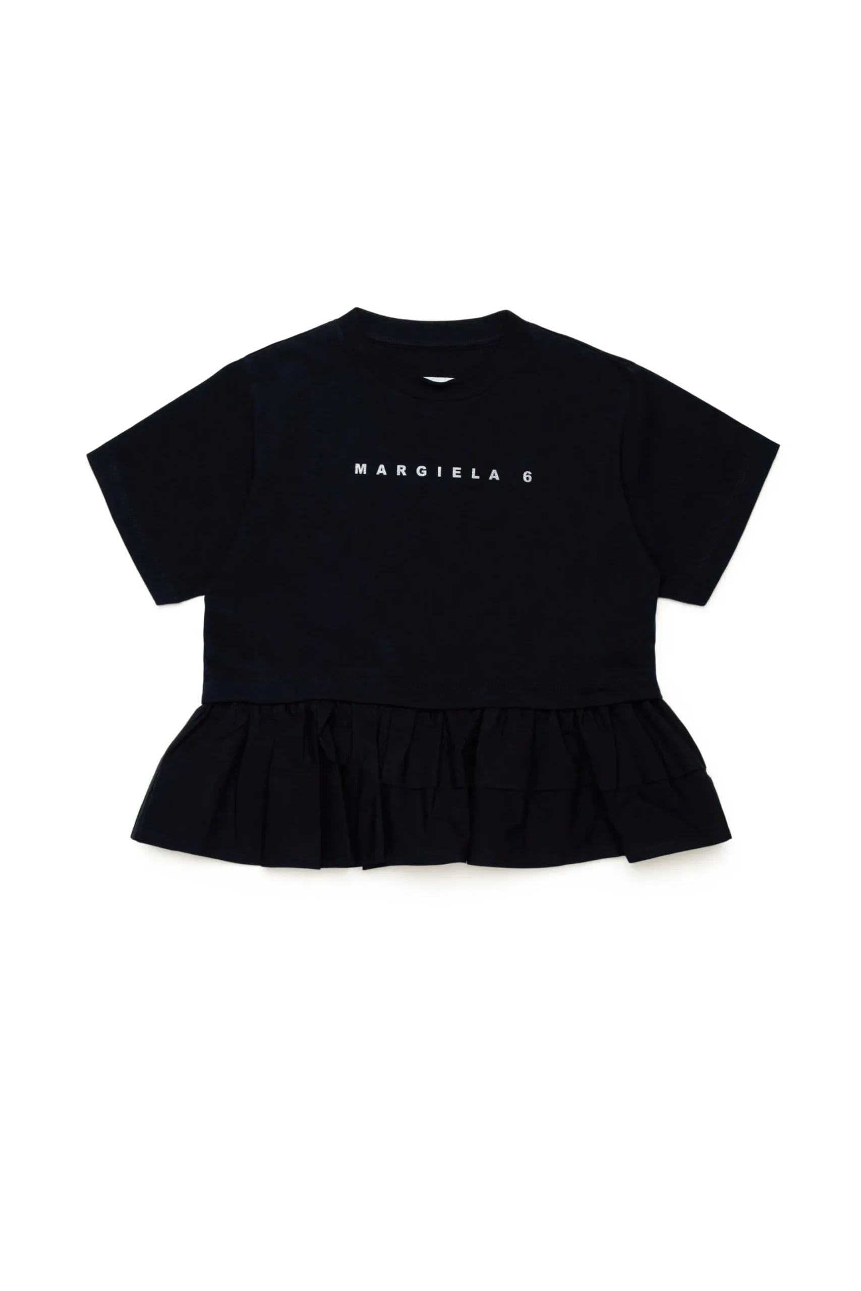 MM6 MAISON MARGIELA T-shirt con doppia balza | Bambino T-Shirts | T-Shirts