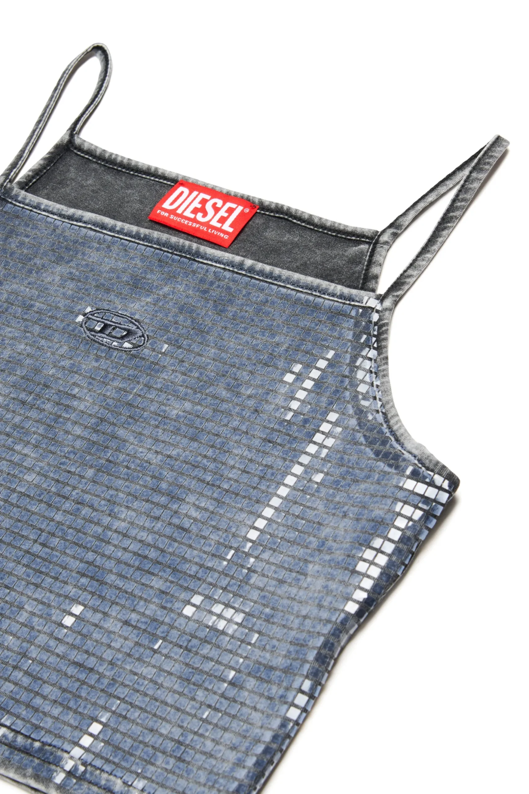 DIESEL T-shirt con finishing mylar e paillettes | T-Shirts