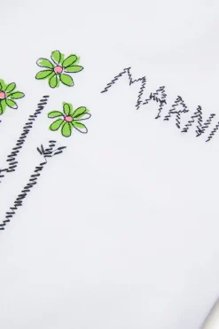 MARNI T-shirt con fiorellini ricamati | T-Shirt