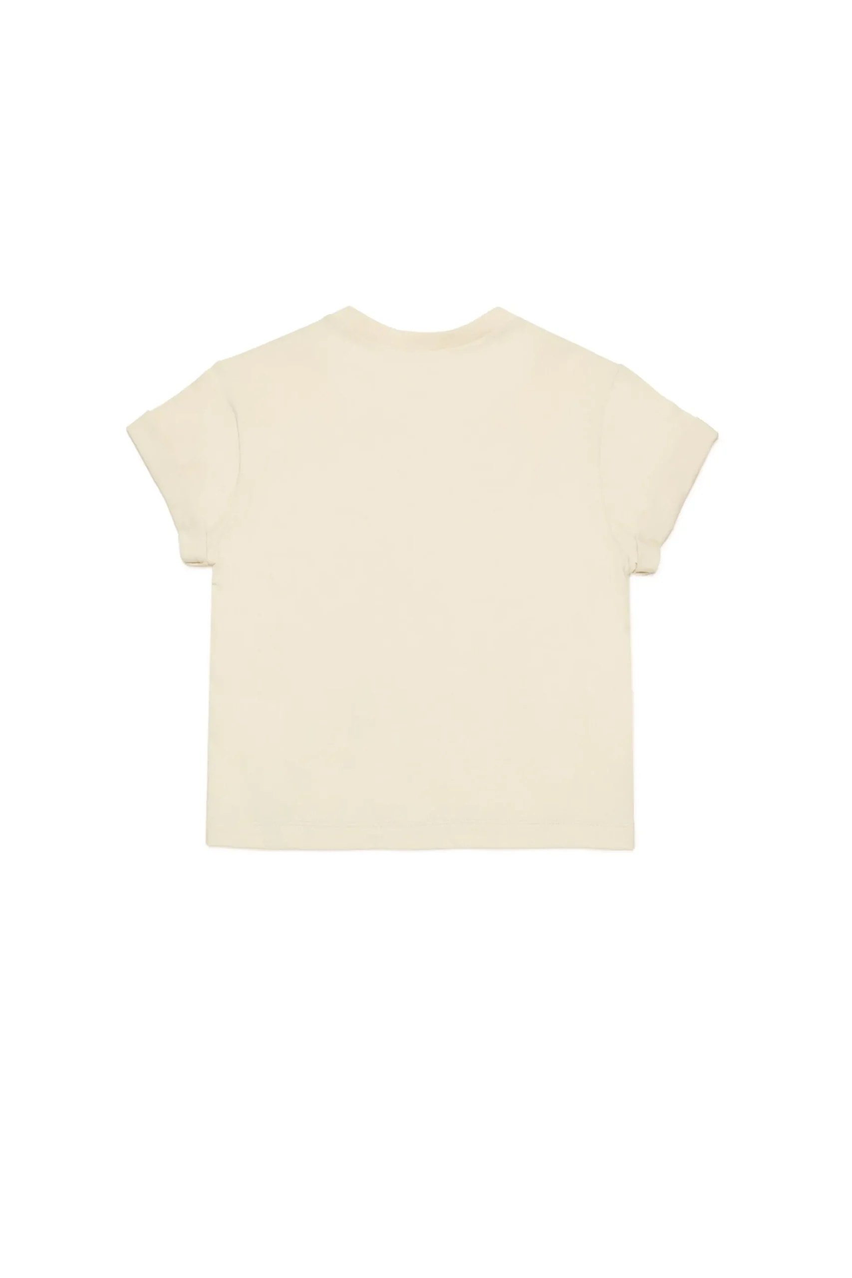 N°21 T-shirt con fiori in organza ricamata | T-Shirts