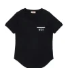 N°21 T-shirt con fondo arrotondato | T-Shirts