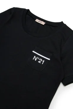 N°21 T-shirt con fondo arrotondato | T-Shirts