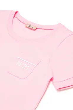 N°21 T-shirt con fondo arrotondato | T-Shirts