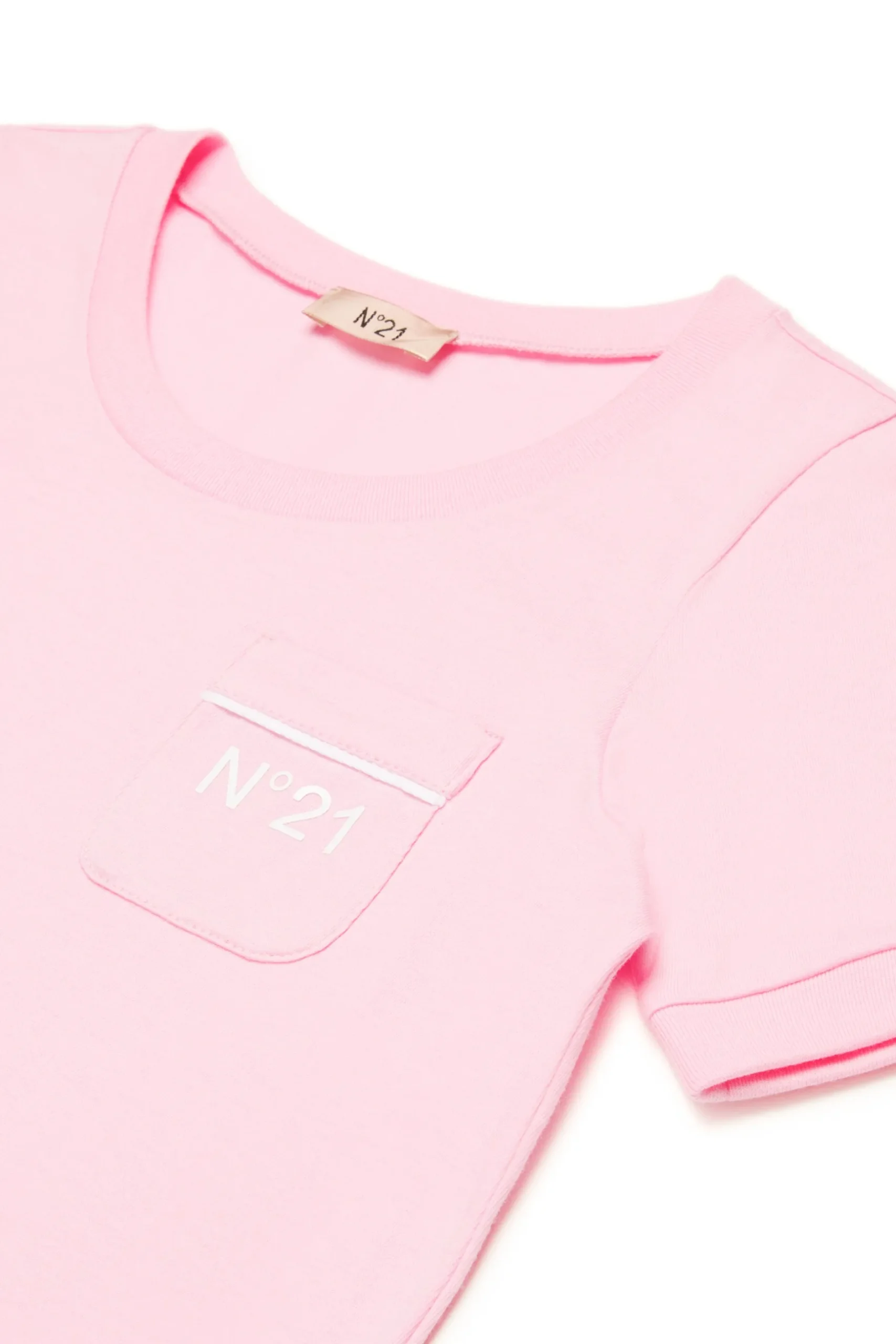 N°21 T-shirt con fondo arrotondato | T-Shirts