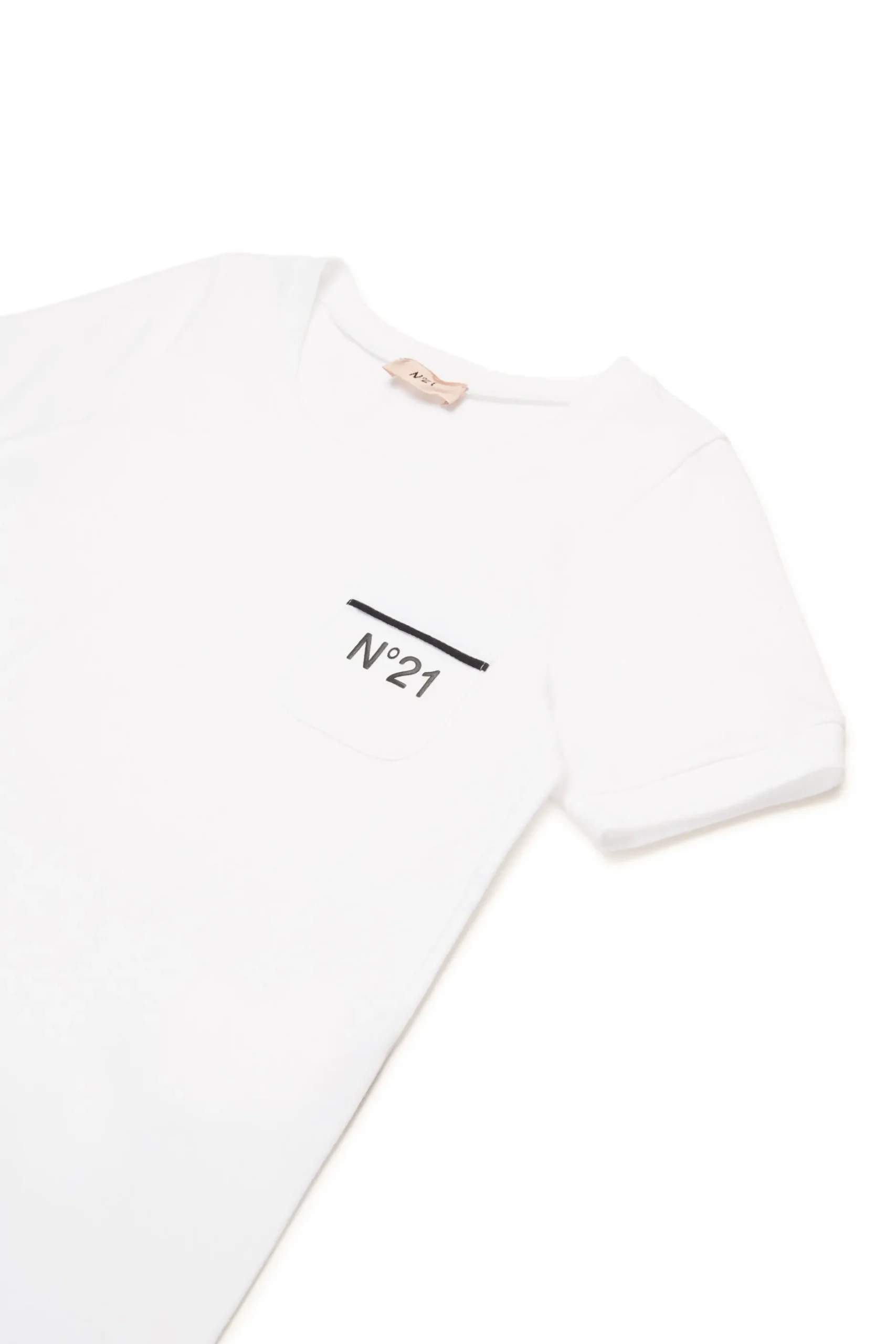 N°21 T-shirt con fondo arrotondato | T-Shirts