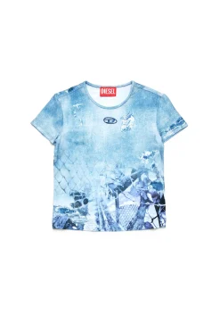 DIESEL T-shirt con grafica allover Camouflower | T-Shirts
