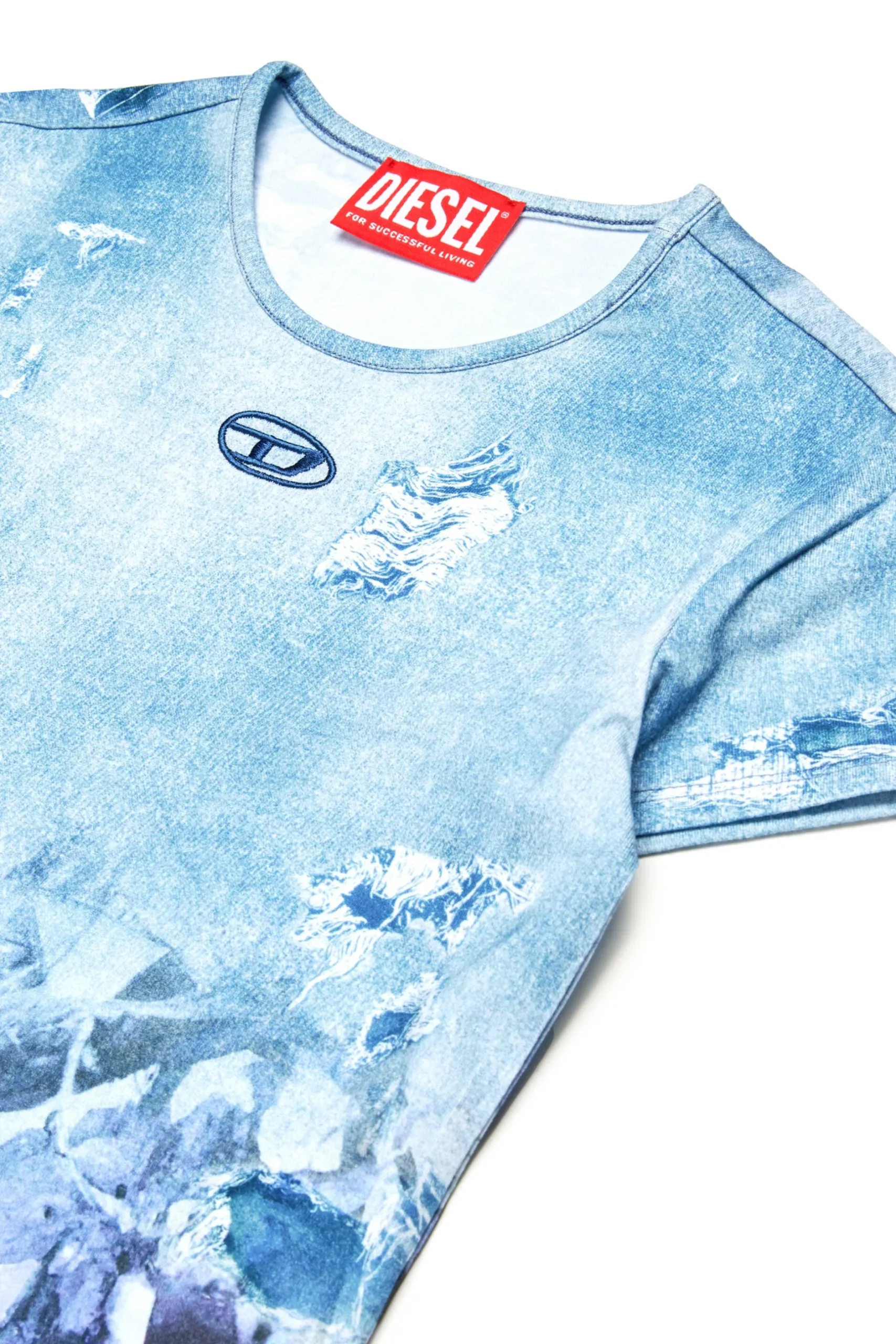 DIESEL T-shirt con grafica allover Camouflower | T-Shirts