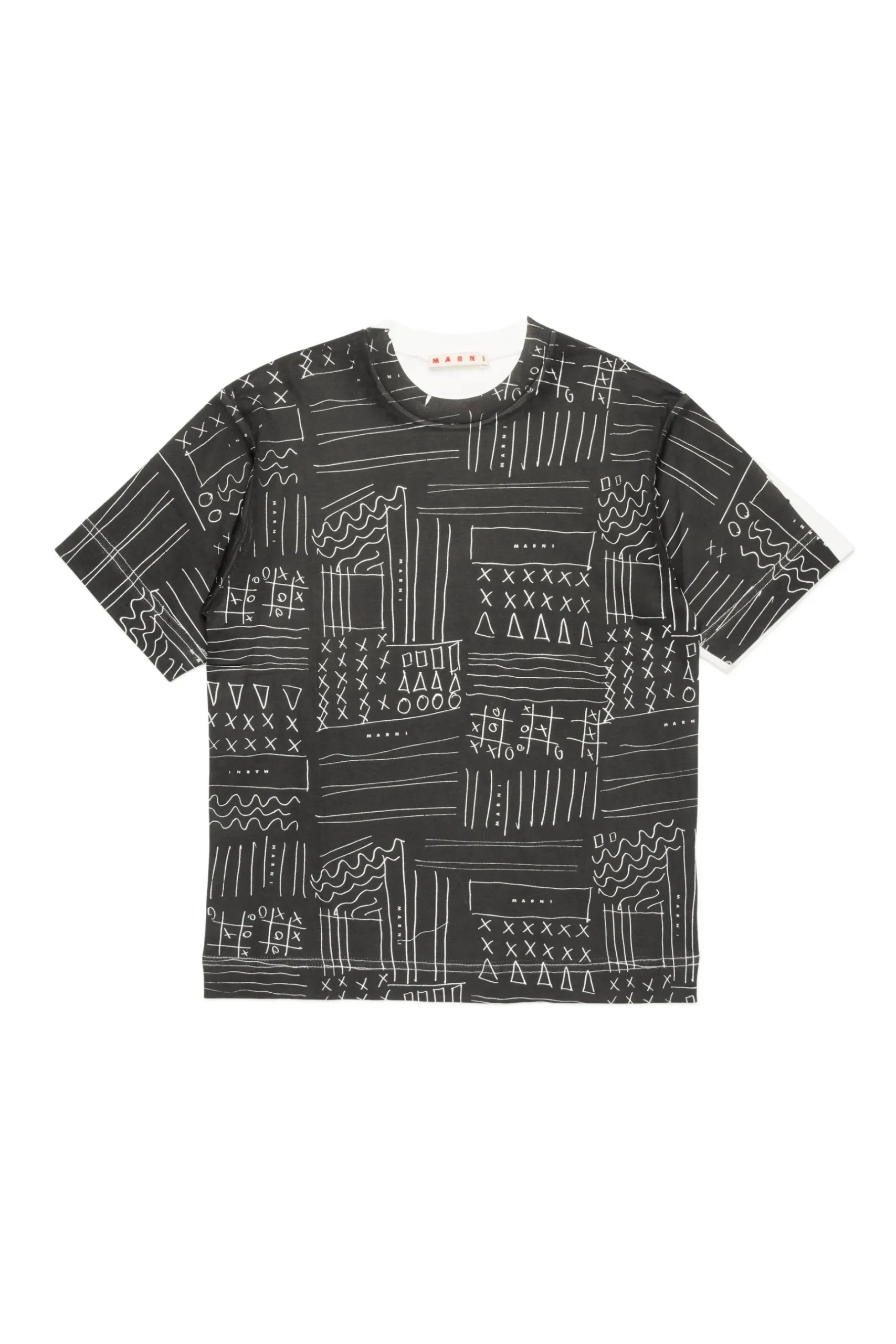MARNI T-shirt con grafica Black Board | Bambino T-Shirts | T-Shirts