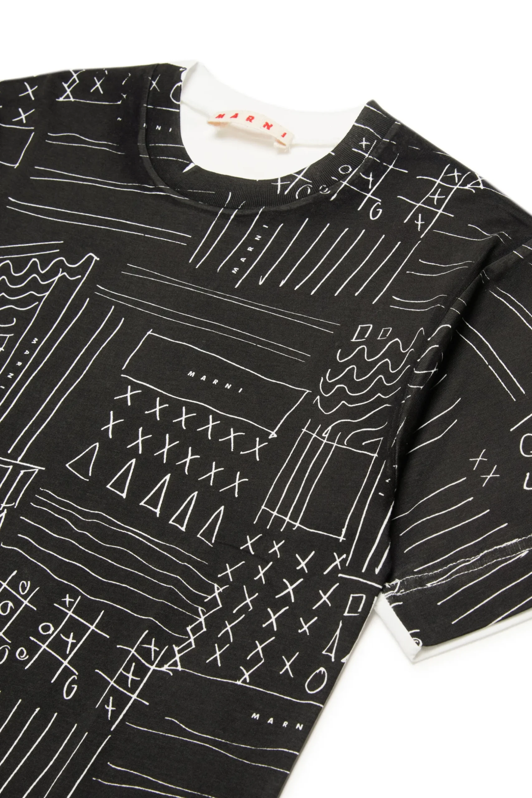 MARNI T-shirt con grafica Black Board | Bambino T-Shirts | T-Shirts