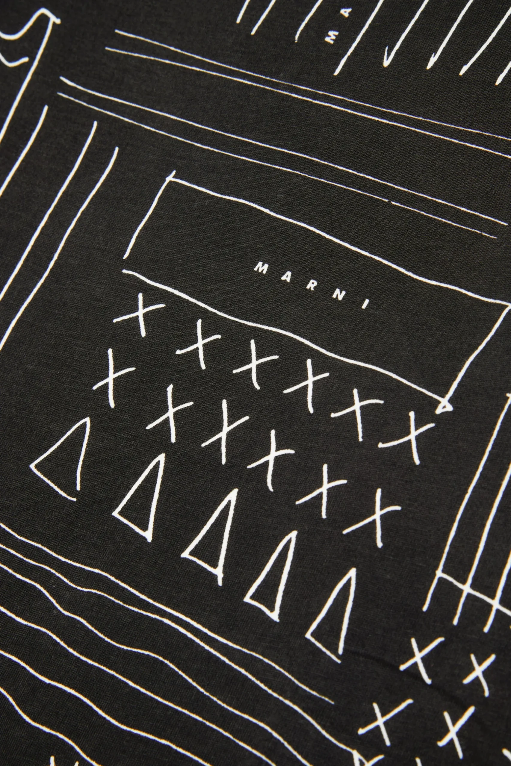 MARNI T-shirt con grafica Black Board | Bambino T-Shirts | T-Shirts