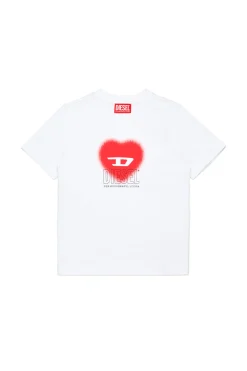 DIESEL T-shirt con grafica cuore | T-Shirts