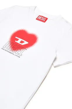 DIESEL T-shirt con grafica cuore | T-Shirts