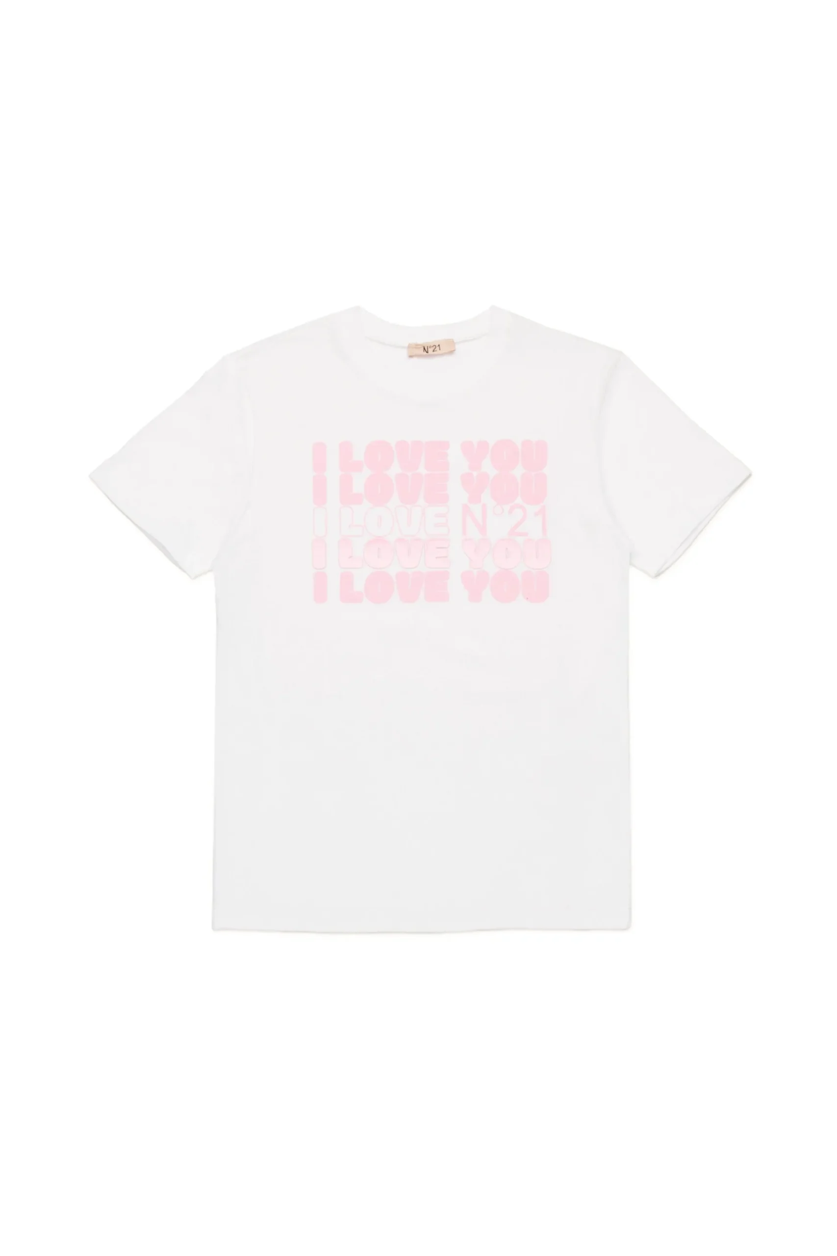 N°21 T-shirt con grafica I Love You | T-Shirts