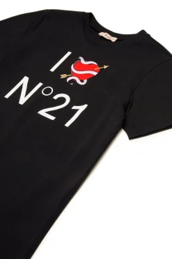 N°21 T-shirt con grafica I Love | Bambino T-Shirts | Logomania