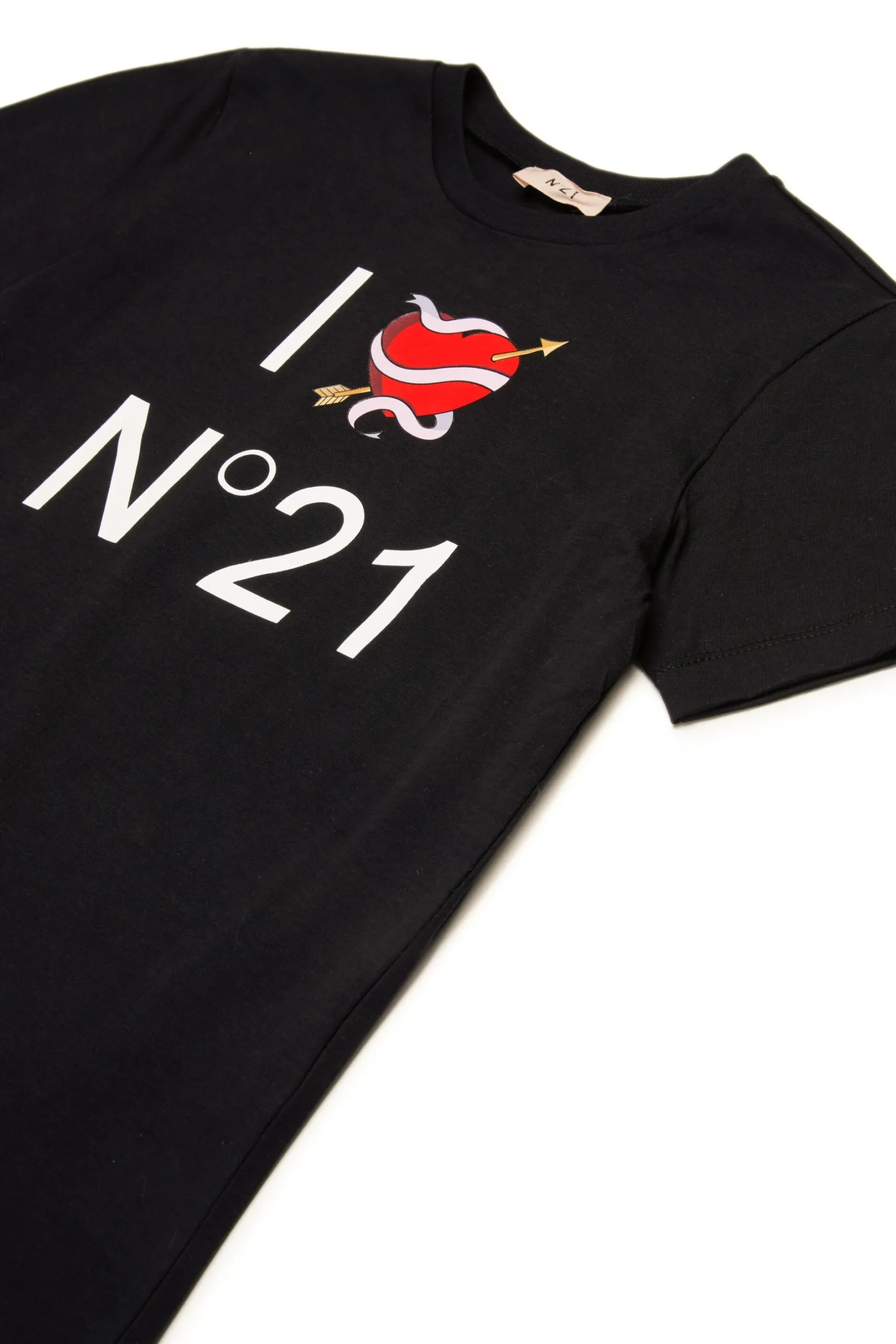 N°21 T-shirt con grafica I Love | Bambino T-Shirts | Logomania