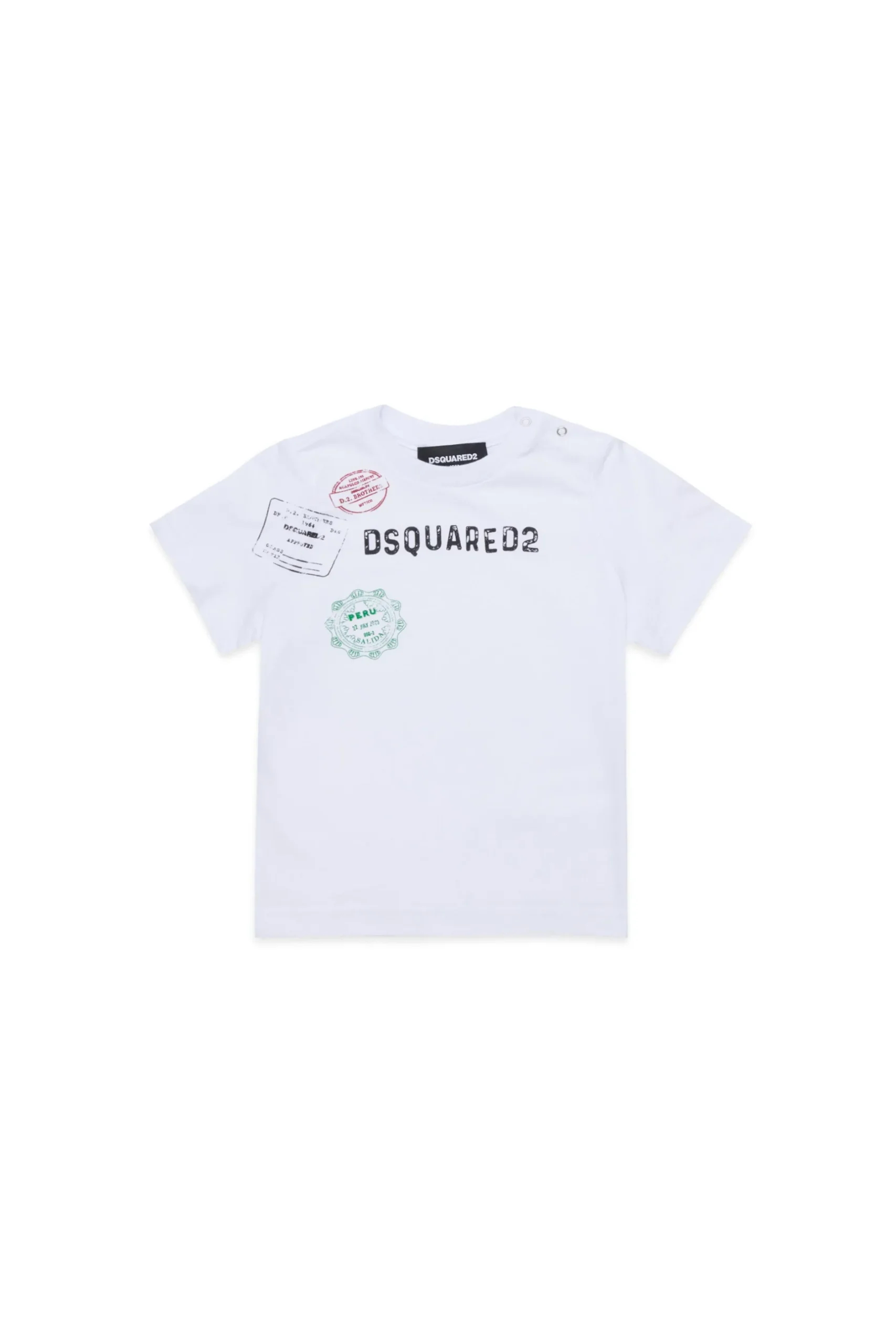 DSQUARED2 T-shirt con grafica Passport | Bambino T-Shirt | Logomania