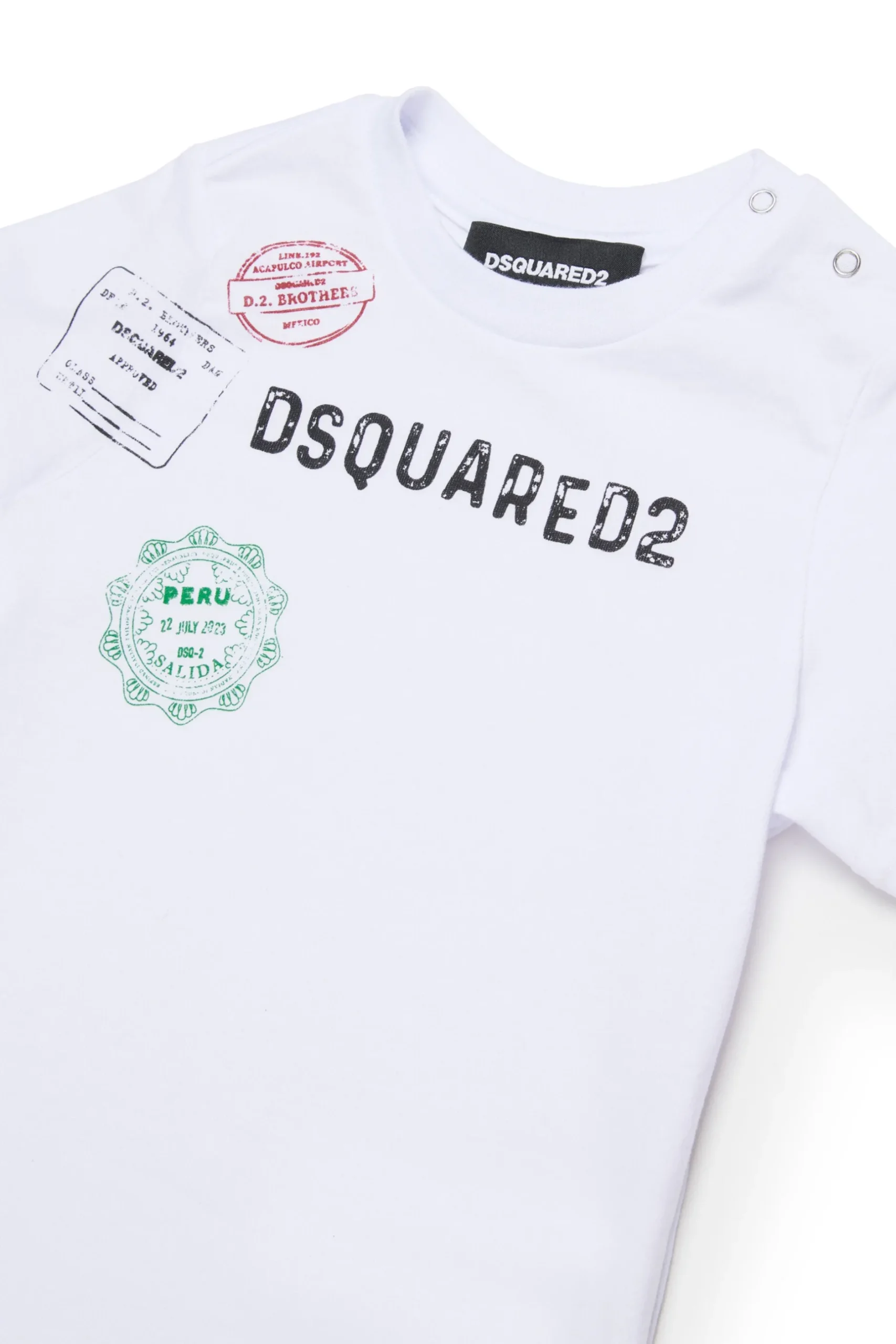 DSQUARED2 T-shirt con grafica Passport | Bambino T-Shirt | Logomania