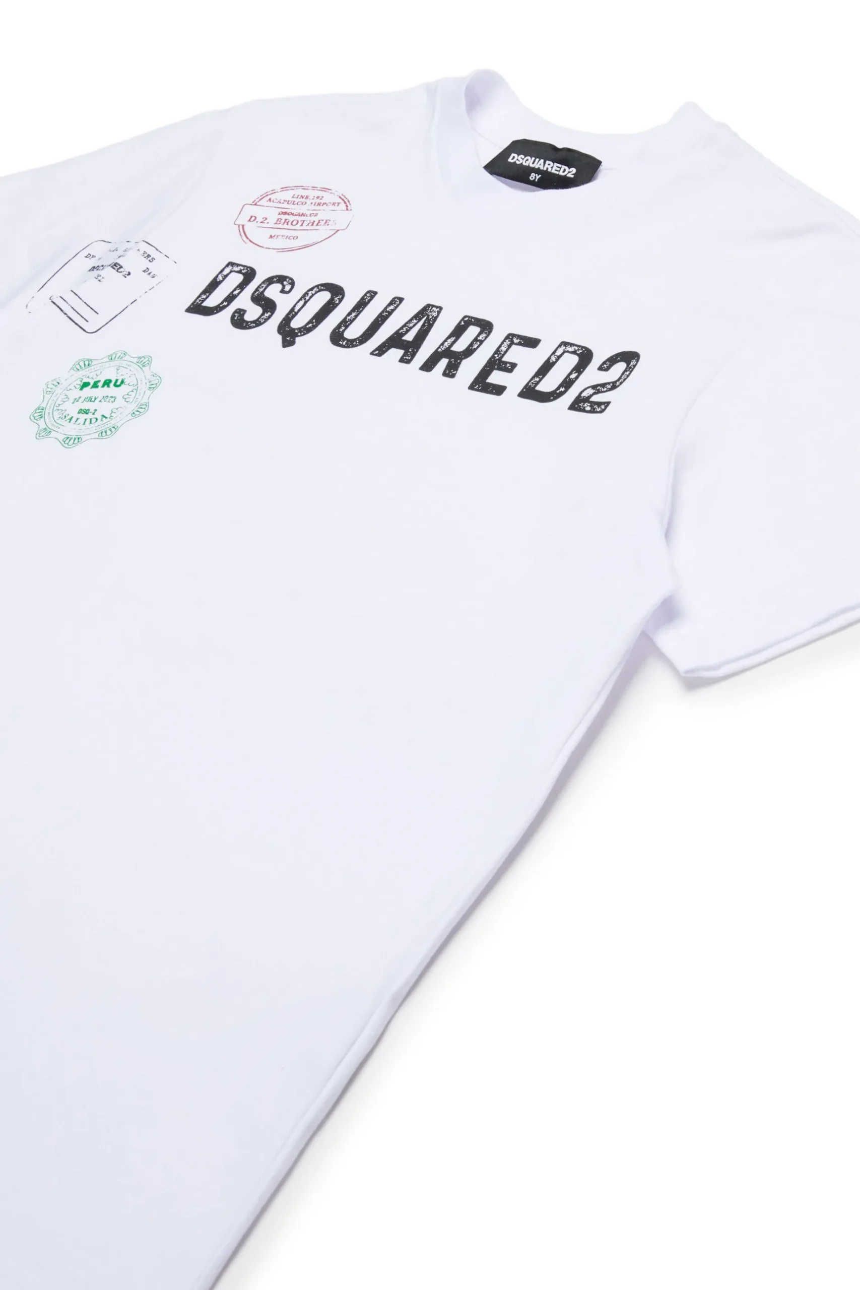 DSQUARED2 T-shirt con grafica Passport | Bambino T-Shirts | Logomania