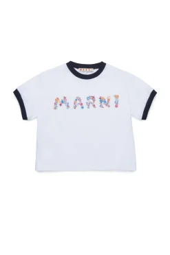 MARNI T-shirt con Holiday Logo | Bambino Logomania | Logomania