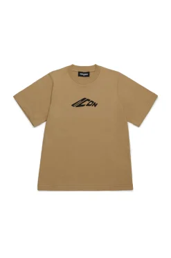 DSQUARED2 T-shirt con logo a contrasto | Bambino T-Shirts | Logomania